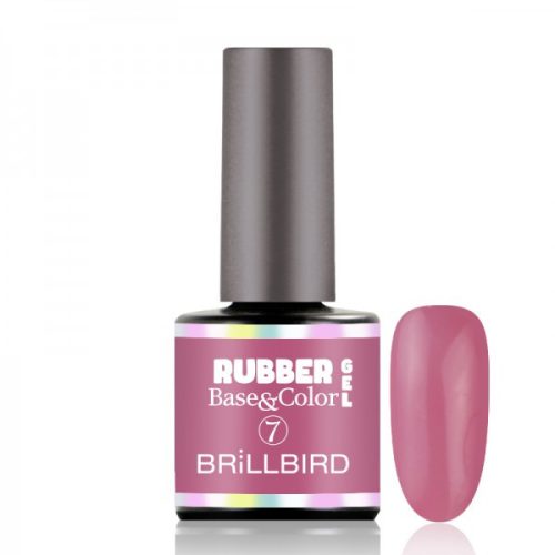 BRILLBIRD - RUBBER GEL BASE&COLOR - 7 - 8ML