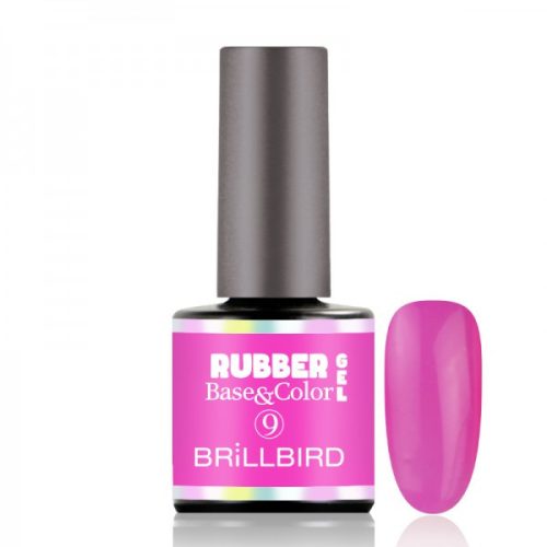 BRILLBIRD - RUBBER GEL BASE&COLOR - 9 - 8ML