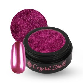 CRYSTAL NAILS - CHROMIRROR KRÓM PIGMENTPOR - HOT PINK