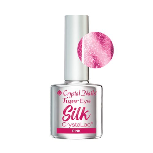 Crystal Nails - TIGER EYE - SILK CRYSTALAC - PINK - 4ML