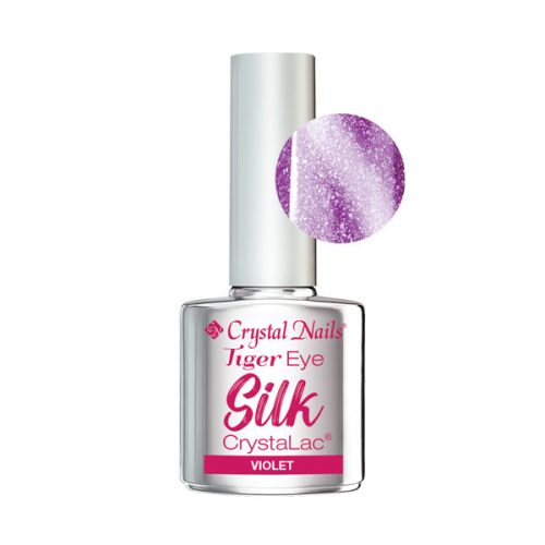 Crystal Nails - TIGER EYE - SILK CRYSTALAC - VIOLET - 4ML