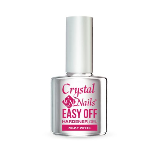 Crystal Nails - EASY OFF HARDENER GEL (MILKY WHITE) - 13ML