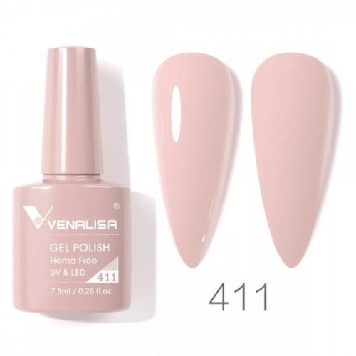 Venalisa - VENALISA - VIP4 GÉL LAKK - 411 - 7,5ml