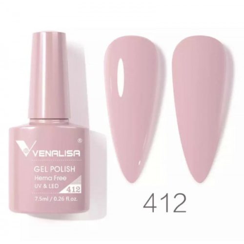 Venalisa - VENALISA - VIP4 GÉL LAKK - 412 - 7,5ml