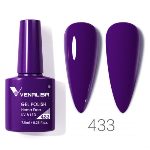 Venalisa - VENALISA - VIP4 GÉL LAKK - 433 - 7,5ml