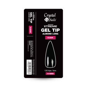 Crystal Nails - GEL TIP BOX - HOSSZÚ MANDULA - 120DB