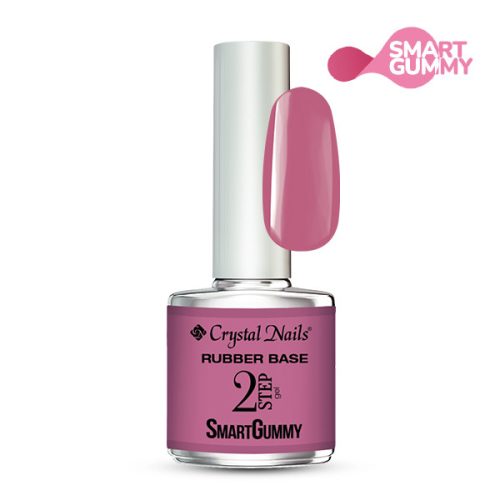 Crystal Nails - 2S - SMARTGUMMY RUBBER BASE GEL - NR37 - BURNT SIENNA - 8ML 
