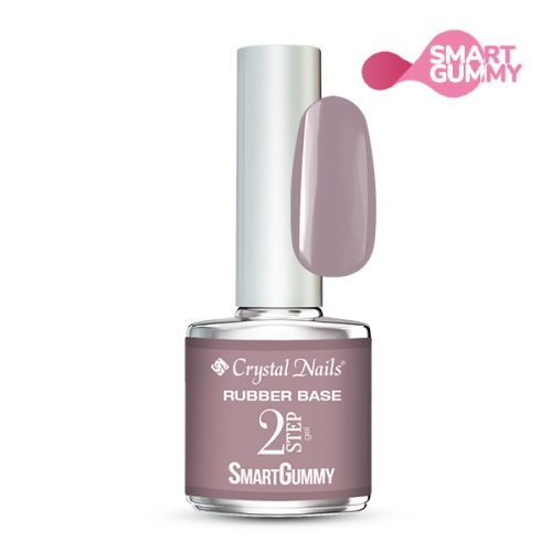 Crystal Nails - 2S - SMARTGUMMY RUBBER BASE GEL - NR41 - DOE - 8ML 