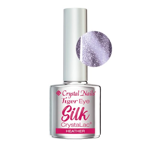 Crystal Nails - TIGER EYE - SILK CRYSTALAC - HEATHER - 4ML