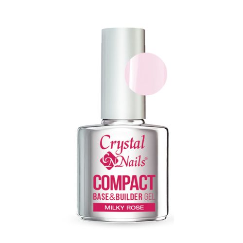 Crystal Nails - COMPACT BASE GEL MILKY ROSE - 13ML