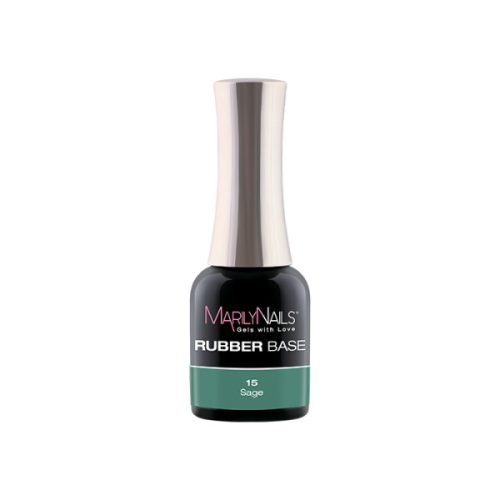 MarilyNails - RUBBER BASE - 15 - Sage - 7ml