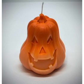   Szójaviasz forma gyertya - nagy tök - narancs színű - édes álom illattal