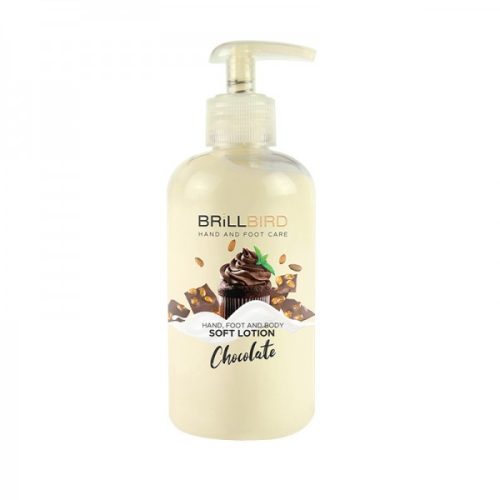Brillbird - CHOCOLATE - KÉZ- ÉS LÁBÁPOLÓ KRÉM - SOFT LOTION - 250ML