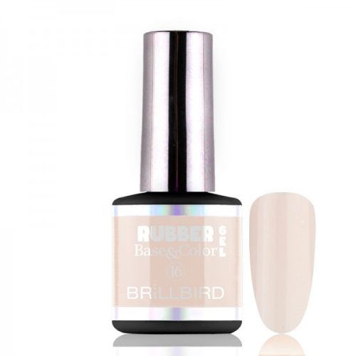 BRILLBIRD - RUBBER GEL BASE&COLOR - 16 - 8ML