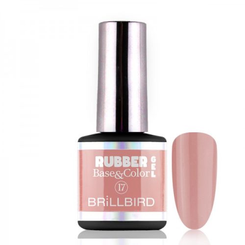 BRILLBIRD - RUBBER GEL BASE&COLOR - 17 - 8ML