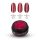 CRYSTAL NAILS - CHROMIRROR KRÓM PIGMENTPOR - PINKISH RED@