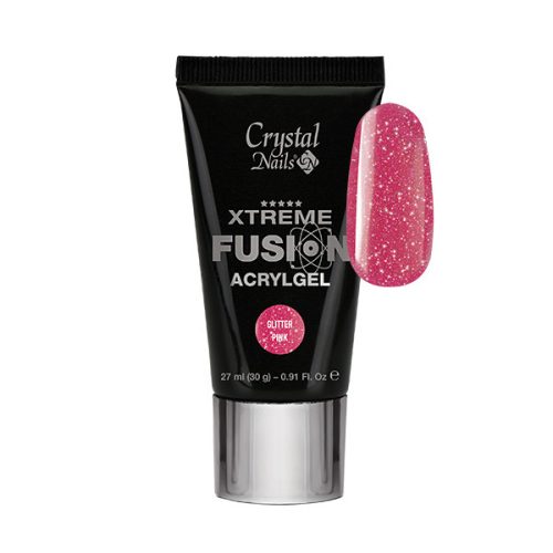 CN - XTREME FUSION ACRYLGEL - GLITTER PINK - 30G