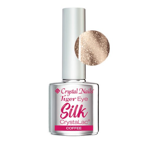 Crystal Nails - TIGER EYE SILK CRYSTALAC - COFFEE - 4ML