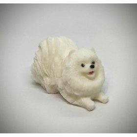 Szappan - Fehér pomerániai  kutya - szappan - 1.