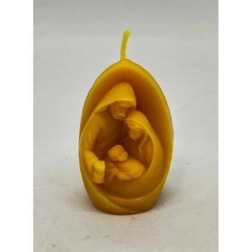 Méhviasz gyertya - Szent család - 1.