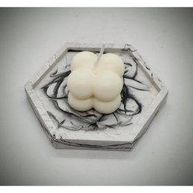   Szójaviasz forma gyertya - kis bubble - kókusz illattal - 2.