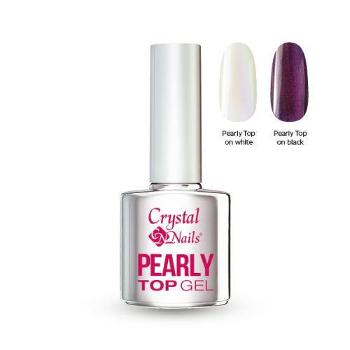 Crystal Nails - PEARLY TOP GEL - 4ML