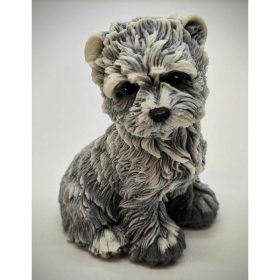 Szappan - Szürke ülő Yorki kutya - szappan