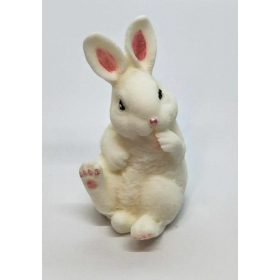 Szappan - Fehér nyuszi szappan - organza szatyorban - 8.