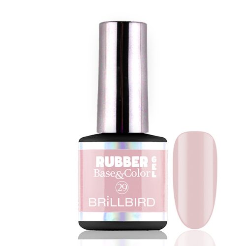 BRILLBIRD - RUBBER GEL BASE&COLOR - 29 - 8ML