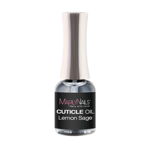 MarilyNails - CUTICLE OIL - Bőrolaj - ecsetes - LEMON SAGE - 10ml