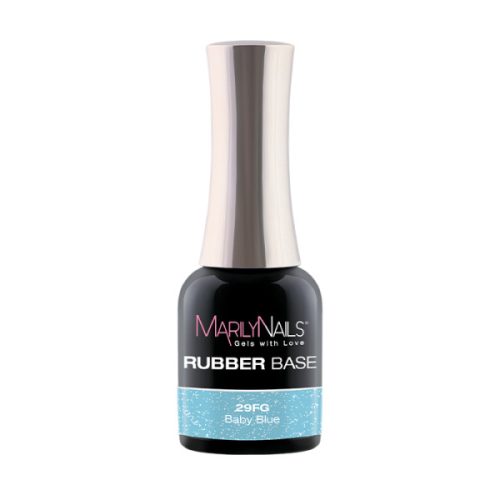 MarilyNails - RUBBER BASE - 29FG - Baby Blue - 7ml