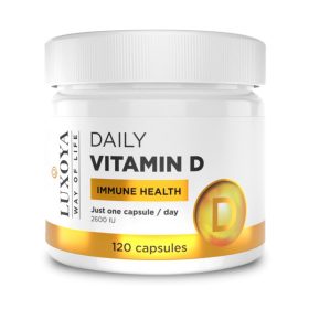 Luxoya - Daily D-Vitamin 2600 NE - 120db kapszula Luxoya - Daily D-Vitamin 2600 NE - 120db kapszula