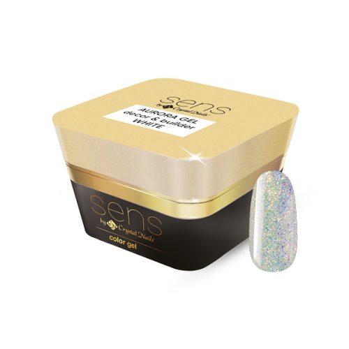 SENS - SENS AURORA DECOR&BUILDER GEL - WHITE - 5ML