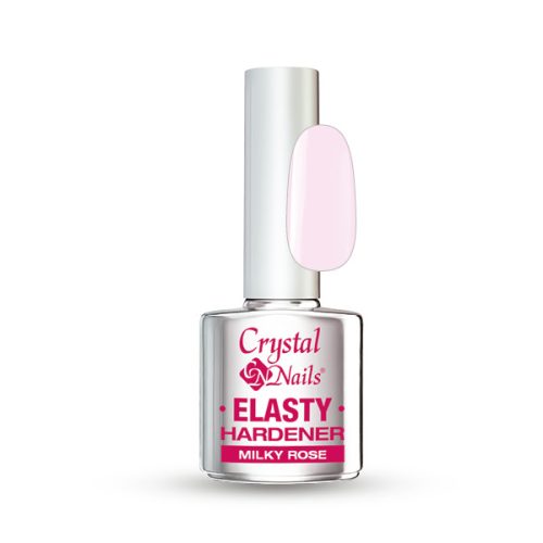 Crystal Nails - ELASTY HARDENER GEL - MILKY ROSE - 13ML