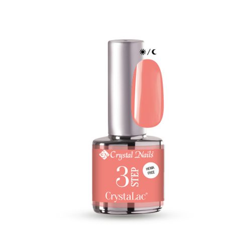 Crystal Nails - 3 STEP HEMA FREE CRYSTALAC - HF3SG1 - GLOWY FLAMINGO - 4ml
