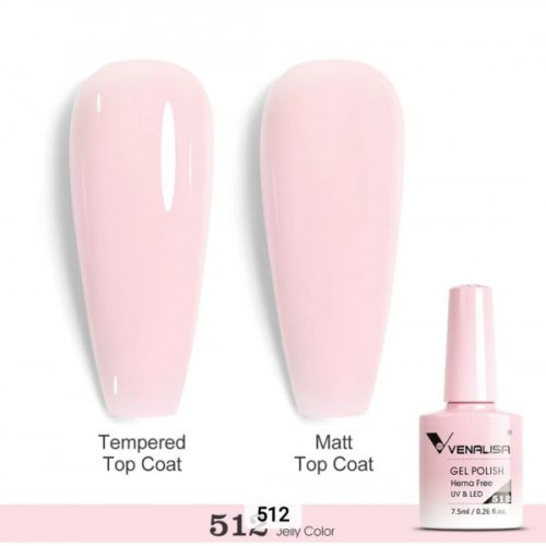 Venalisa - VENALISA - HEMA FREE - VIP5 GÉL LAKK - 512 - 7,5ml