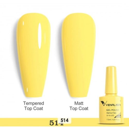Venalisa - VENALISA - HEMA FREE - VIP5 GÉL LAKK - 514 - 7,5ml