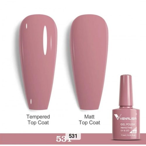 Venalisa - VENALISA - HEMA FREE - VIP5 GÉL LAKK - 531 - 7,5ml