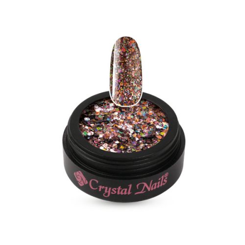 CRYSTAL NAILS - GLAM GLITTERS - N08 - ÚJ