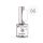 Crystal Nails - 3 STEP HEMA FREE CRYSTALAC - HF01 - WHITE - 8ML