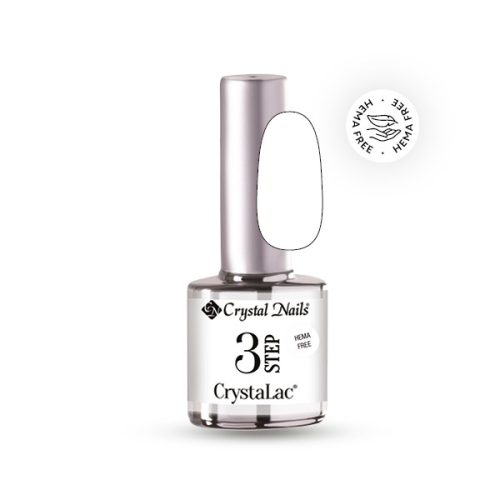Crystal Nails - 3 STEP HEMA FREE CRYSTALAC - HF01 - WHITE - 8ML