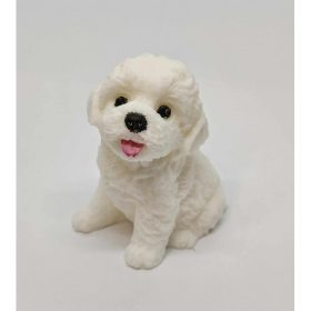 Szappan - Bichon fehér kutya - szappan