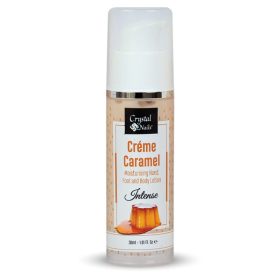 Crystal Nails - MOISTURISING HAND, FOOT AND BODY LOTION - CRÉME CARAMEL - INTENSE - 30ML - Limitált!   Crystal Nails - MOISTURISING HAND, FOOT AND BODY LOTION - CRÉME CARAMEL - INTENSE - 30ML - Limitált!
