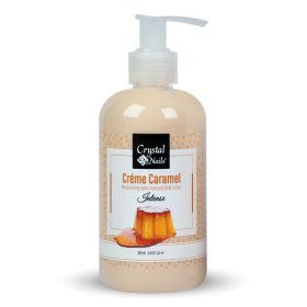   Crystal Nails - MOISTURISING HAND, FOOT AND BODY LOTION - CRÉME CARAMEL - INTENSE - 250ML - Limitált!