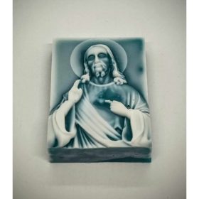 Szappan - Zöld - fehér - Jézus - szappan