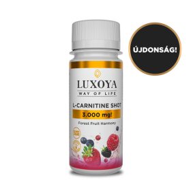 Luxoya - L-CARNITINE SHOT 3.000 mg - FOLYÉKONY L-KARNITIN - Erdei gyümölcs ízű - 60 ml   Luxoya - L-CARNITINE SHOT 3.000 mg - FOLYÉKONY L-KARNITIN - Erdei gyümölcs ízű - 60 ml