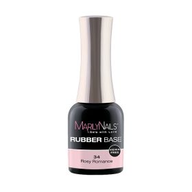 MarilyNails - RUBBER BASE - 34 - Rosy Romance - 7ml - THF