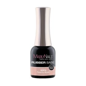 MarilyNails - RUBBER BASE - 35 - Peachy Blush - 7ml - THF