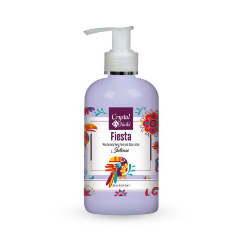 Crystal Nails - MOISTURISING HAND, FOOT AND BODY LOTION - FIESTA - INTENSE - 250ML