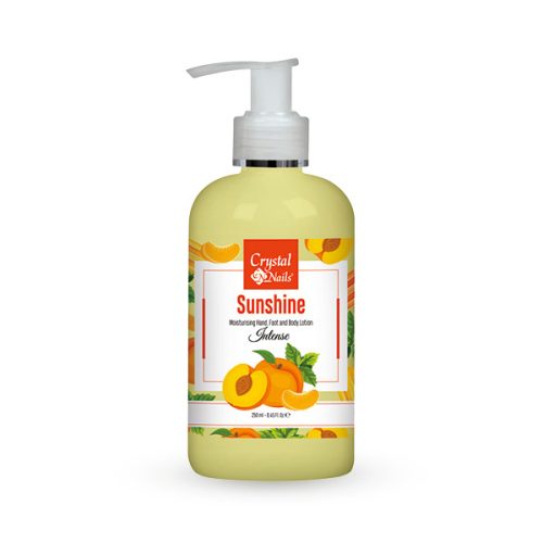 Crystal Nails - MOISTURISING HAND, FOOT AND BODY LOTION - SUNSHINE - INTENSE - 250ML